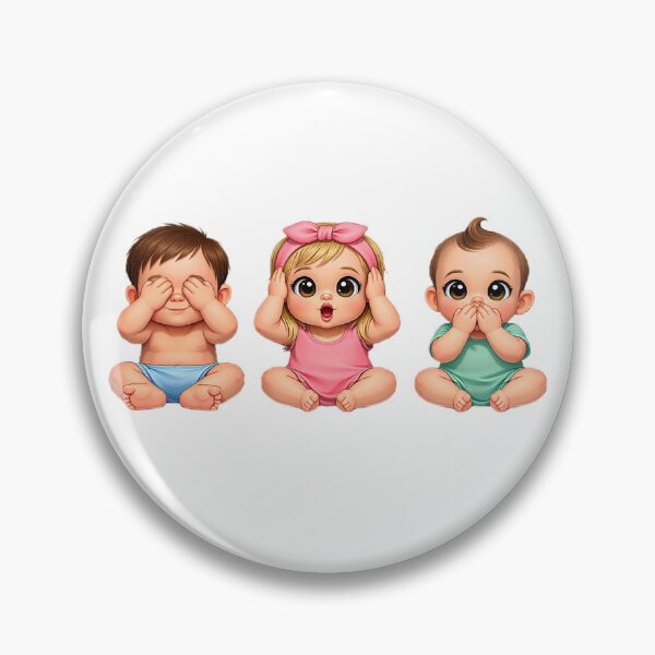 Item preview, White Babies: Three Wise Ones Collection designed and sold by EscapeArtist13.