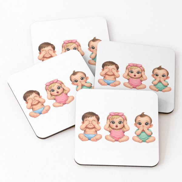 Item preview, White Babies: Three Wise Ones Collection designed and sold by EscapeArtist13.