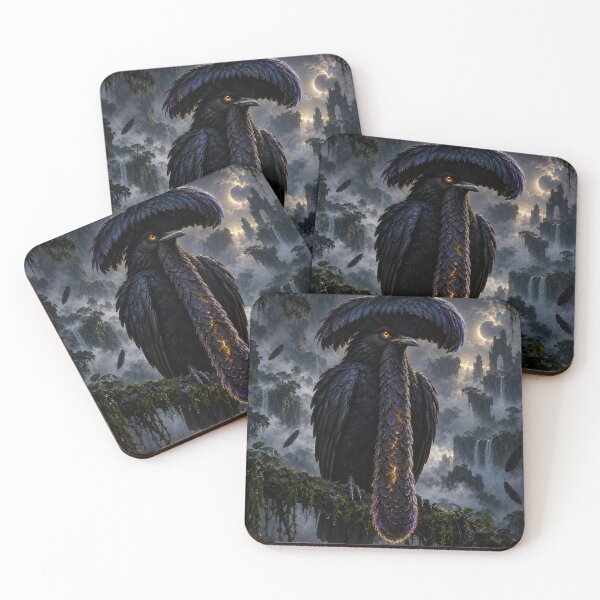 Item preview, Exotic Beautiful Birds - Long-wattled Umbrella Bird #3 designed and sold by Helios Be. Lavsh.
