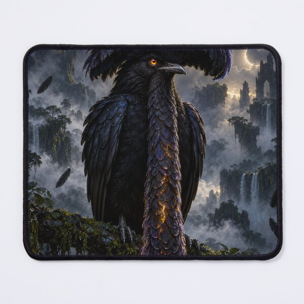 Item preview, Exotic Beautiful Birds - Long-wattled Umbrella Bird #3 designed and sold by Helios Be. Lavsh.