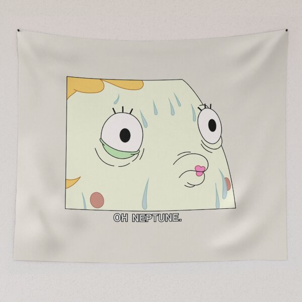 Item preview, SpongeBob Mrs. Puff Oh Neptune  designed and sold by saulmoody896.
