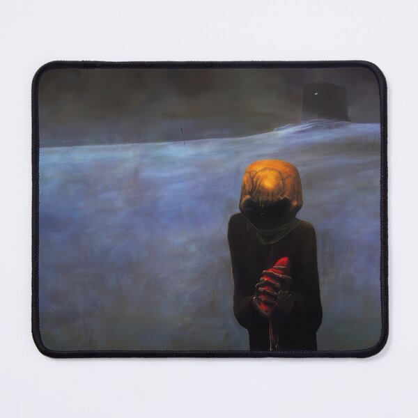 Item preview, zdzisław beksiński - untitled Zdzislaw Beksinski - Zdzislaw Beksinski canvas designed and sold by stevengrossman.