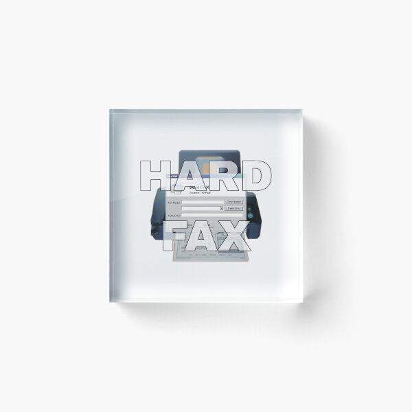 Item preview, Hard Fax designed and sold by PopBubbleShop.