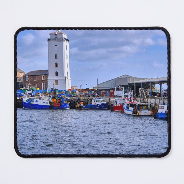 Item preview, North Shields Fish Quay on a blustery Autumn morning designed and sold by Violaman.