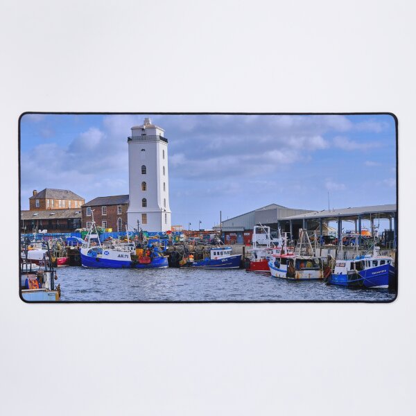 Item preview, North Shields Fish Quay on a blustery Autumn morning designed and sold by Violaman.