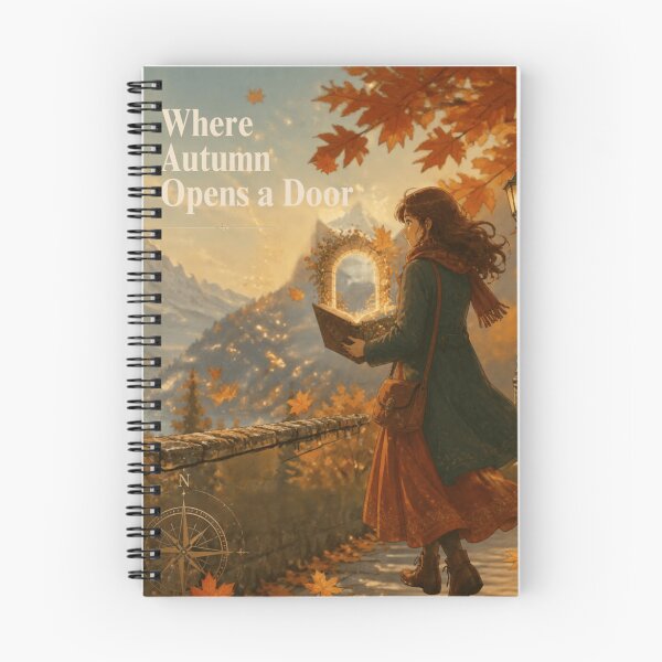 Item preview, Where Autumn opens a door. designed and sold by Sidikhouya.