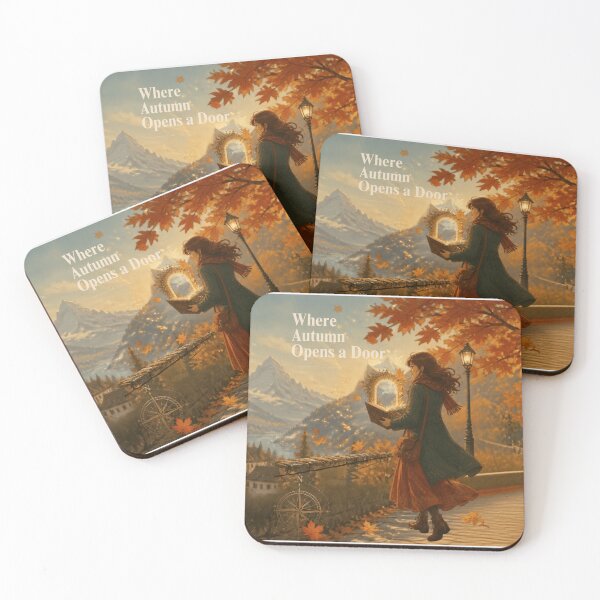 Item preview, Where Autumn opens a door. designed and sold by Sidikhouya.