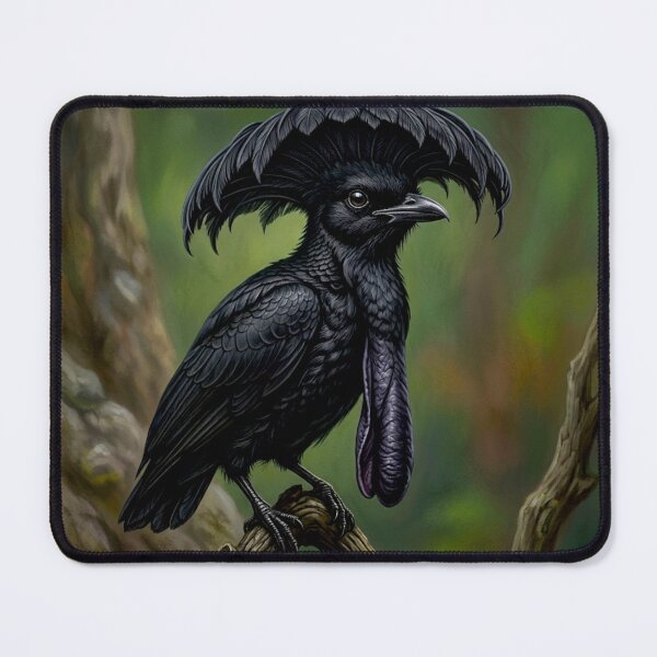 Item preview, Exotic Beautiful Birds - Long-wattled Umbrella Bird #4 designed and sold by Helios Be. Lavsh.