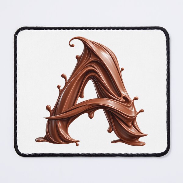 Item preview, Chocolate Sculpture Letter A designed and sold by GRFORA.