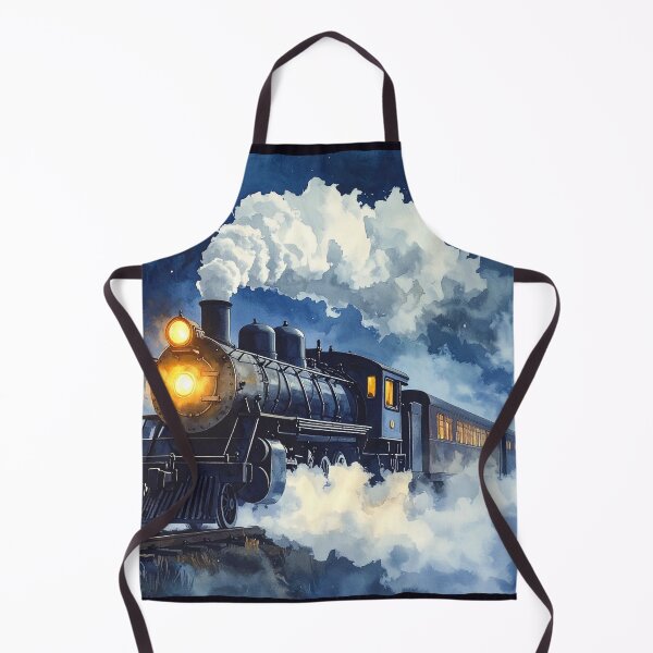Item preview, Steam locomotive, night journey designed and sold by LiskoDesign.