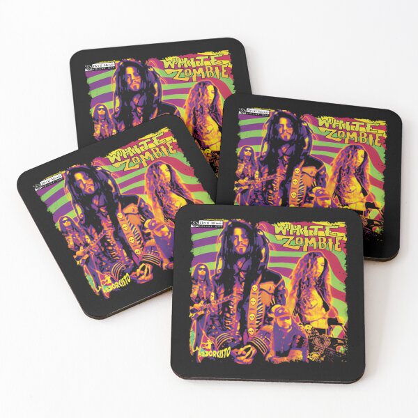 Item preview, white zombie band designed and sold by HexPopArt.