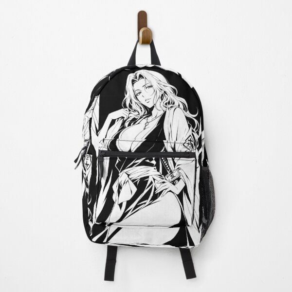 Item preview, Monochrome Samurai Woman – Elegant Black and White Japanese Warrior Art designed and sold by Dyan4.
