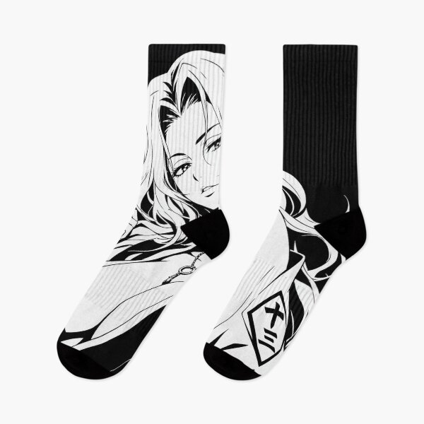 Item preview, Monochrome Samurai Woman – Elegant Black and White Japanese Warrior Art designed and sold by Dyan4.