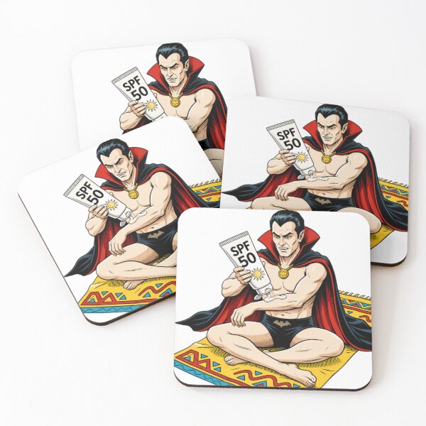 Item preview, SPF 50 Dracula Approved – Funny Vampire Beach Merch designed and sold by Addy77shop.