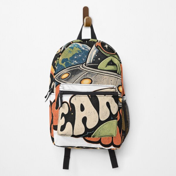Item preview, Earth Is Overrated – Retro Alien UFO Space Design designed and sold by Vividy.