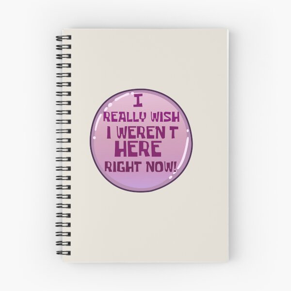 Item preview, I Really Wish I Weren't Here Right Now  designed and sold by saulmoody896.