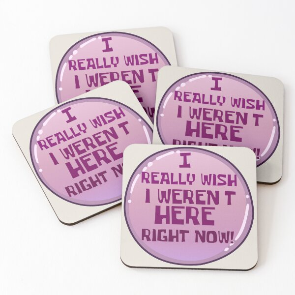 Item preview, I Really Wish I Weren't Here Right Now  designed and sold by saulmoody896.