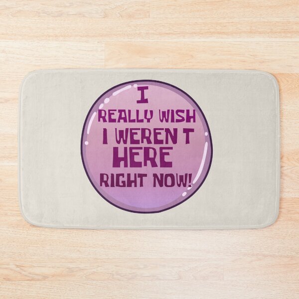 Item preview, I Really Wish I Weren't Here Right Now  designed and sold by saulmoody896.