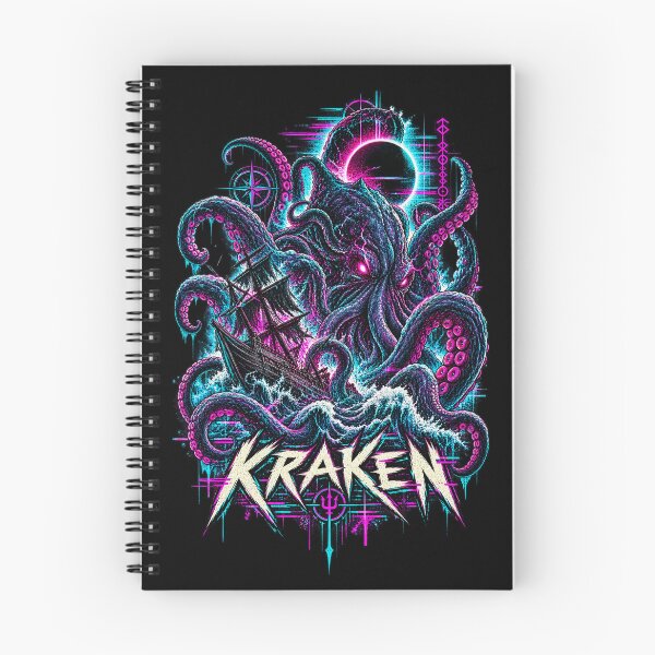 Item preview, Kraken – Cyber Glitch Sea Monster designed and sold by JupiterGlitchEmpire.