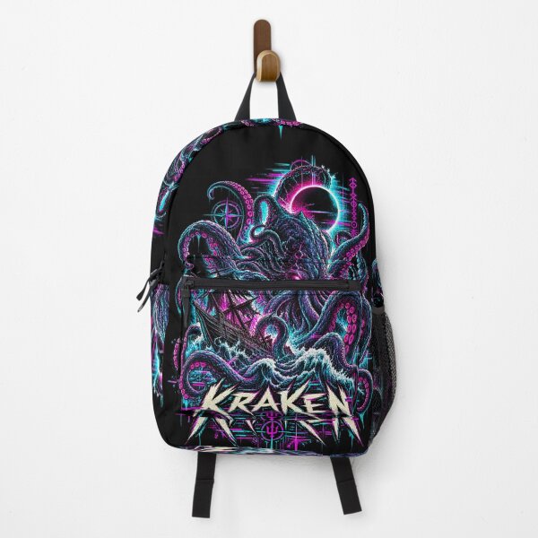 Item preview, Kraken – Cyber Glitch Sea Monster designed and sold by JupiterGlitchEmpire.