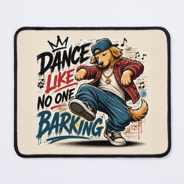 Item preview, Dance Like Nobody’s Barking – Funny Dancing Dog designed and sold by Safe Haven Pets.