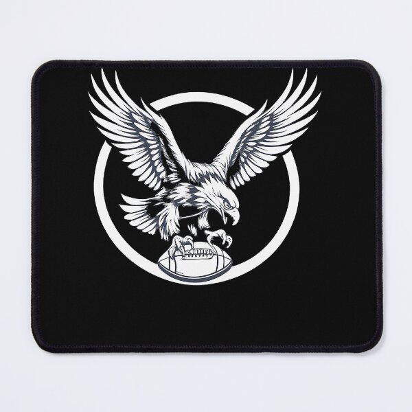 Item preview, Bald Eagle Football Circle Emblem Classic Sports Mascot designed and sold by slmfams.