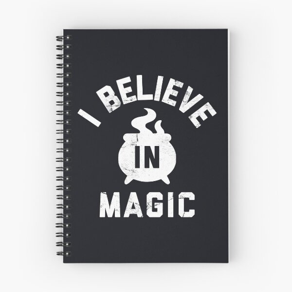 Item preview, I Believe in Magic Funny Magical Fantasy Halloween Witchy Quote #3 designed and sold by SalahBlt.