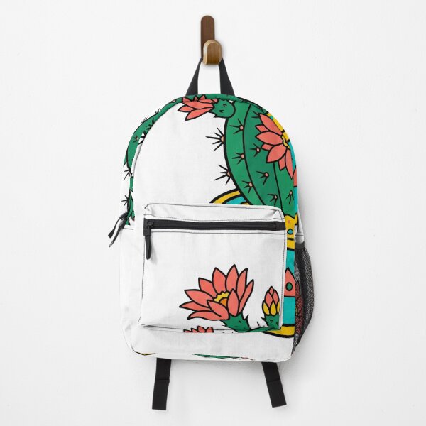 Item preview, Blooming Desert Cactus Cluster Flat Color Illustration designed and sold by seunghus.