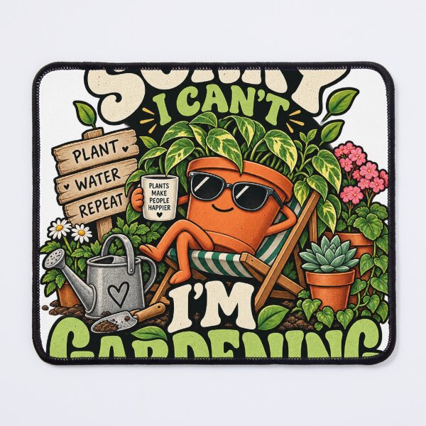 Item preview, Sorry I Can’t, I’m Gardening – Funny Plant Lover Design designed and sold by Vividy.