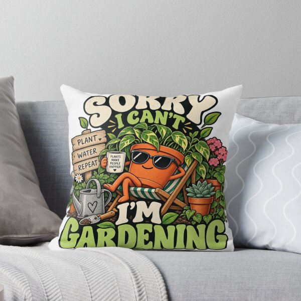 Item preview, Sorry I Can’t, I’m Gardening – Funny Plant Lover Design designed and sold by Vividy.