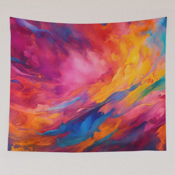 Item preview, Abstract Multicolor Paint  designed and sold by shelteredinside.