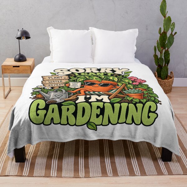 Item preview, Sorry I Can’t, I’m Gardening – Funny Plant Lover Design designed and sold by Vividy.