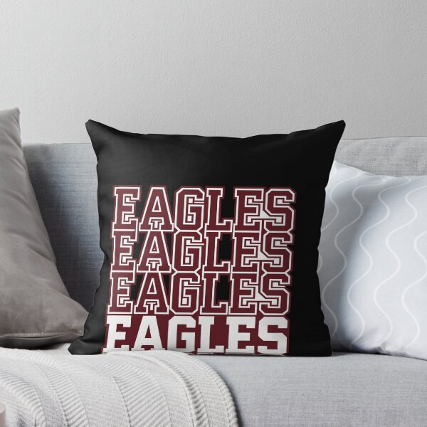 Item preview, Eagles Eagles Eagles Stacked Typography School Spirit Fan designed and sold by slmfams.