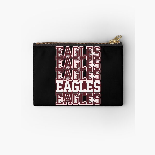 Item preview, Eagles Eagles Eagles Stacked Typography School Spirit Fan designed and sold by slmfams.