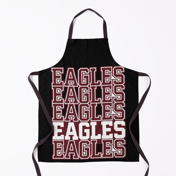 Item preview, Eagles Eagles Eagles Stacked Typography School Spirit Fan designed and sold by slmfams.