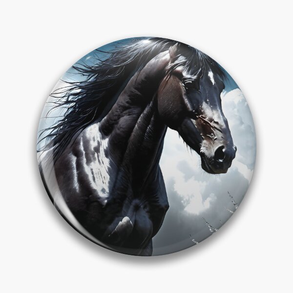 Item preview, But the big black horse said, "Look this way" - He said, "Hey lady, will you marry me?" 19 designed and sold by deep-sea-birds.