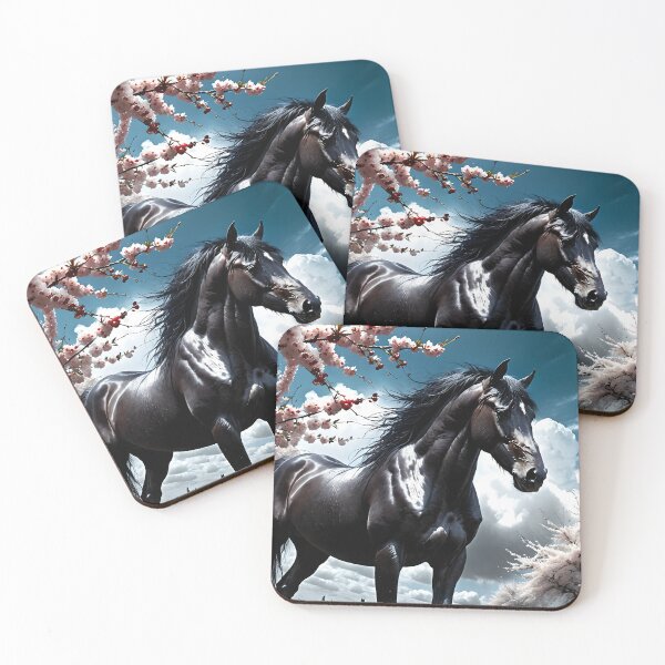 Item preview, But the big black horse said, "Look this way" - He said, "Hey lady, will you marry me?" 19 designed and sold by deep-sea-birds.