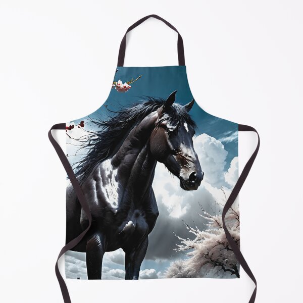 Item preview, But the big black horse said, "Look this way" - He said, "Hey lady, will you marry me?" 19 designed and sold by deep-sea-birds.