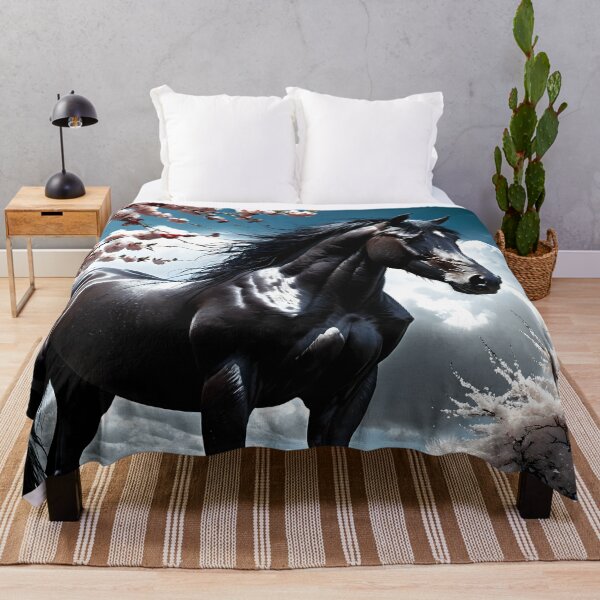 Item preview, But the big black horse said, "Look this way" - He said, "Hey lady, will you marry me?" 19 designed and sold by deep-sea-birds.