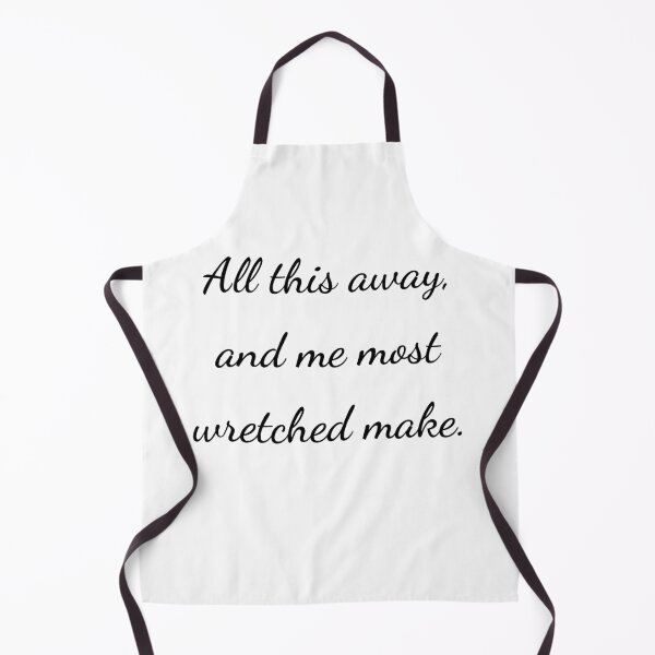 Item preview, “All this away, and me most wretched make.” - handwriting black designed and sold by ariksworld.