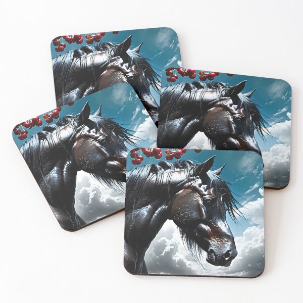 Item preview, But the big black horse said, "Look this way" - He said, "Hey lady, will you marry me?" 18 designed and sold by deep-sea-birds.