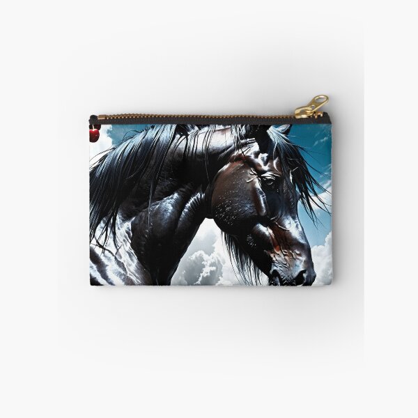 Item preview, But the big black horse said, "Look this way" - He said, "Hey lady, will you marry me?" 18 designed and sold by deep-sea-birds.
