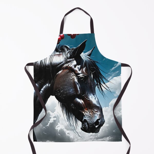 Item preview, But the big black horse said, "Look this way" - He said, "Hey lady, will you marry me?" 18 designed and sold by deep-sea-birds.