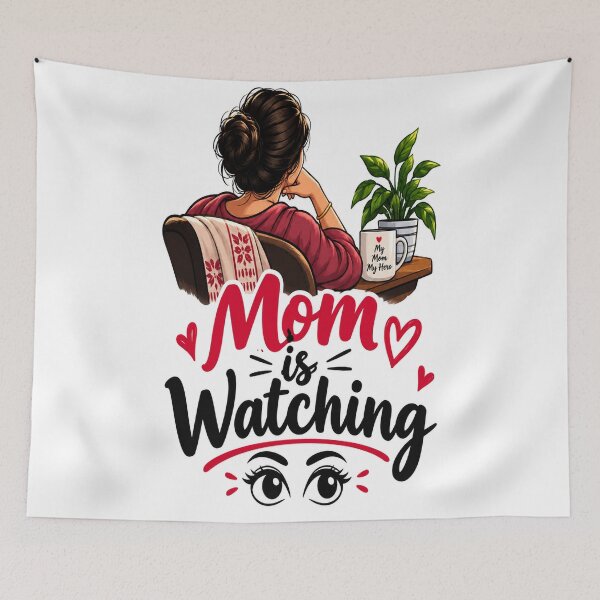 Item preview, Mom Is Watching designed and sold by everyone cloth house.