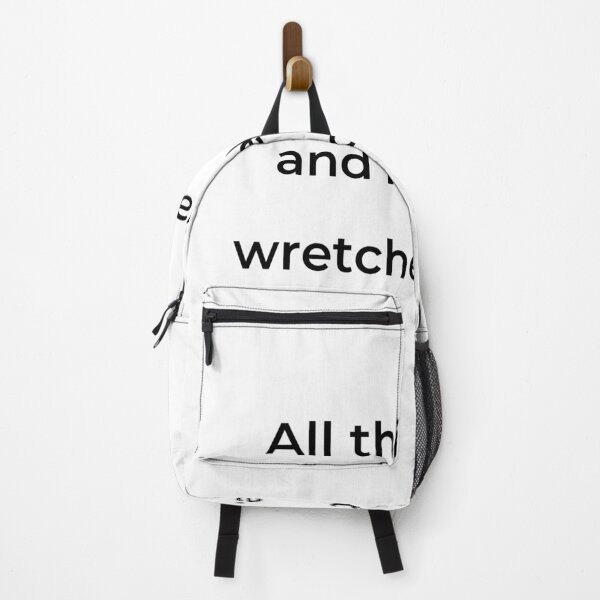 Item preview, “All this away, and me most wretched make.” - print black designed and sold by ariksworld.