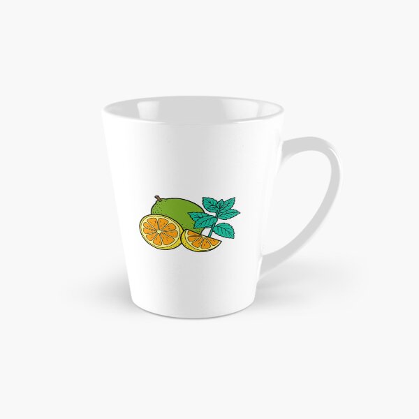 Item preview, Fresh Citrus Slices and Mint Flat Color Illustration designed and sold by seunghus.
