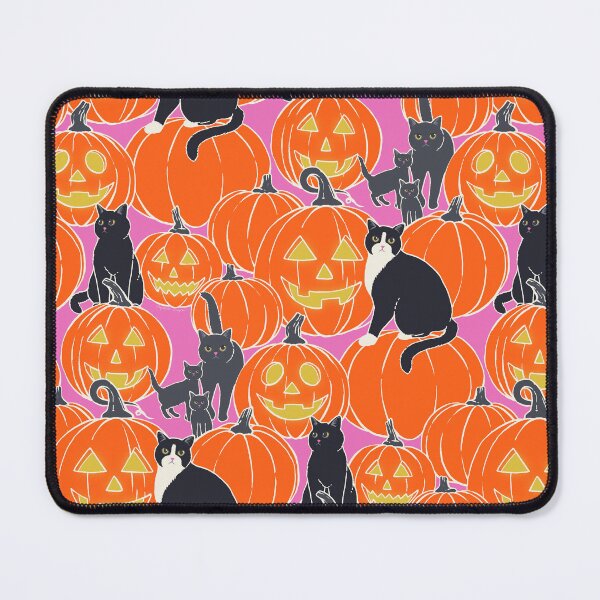 Item preview, Gatos y calabazas de Halloween designed and sold by Elizabeth Weglein.