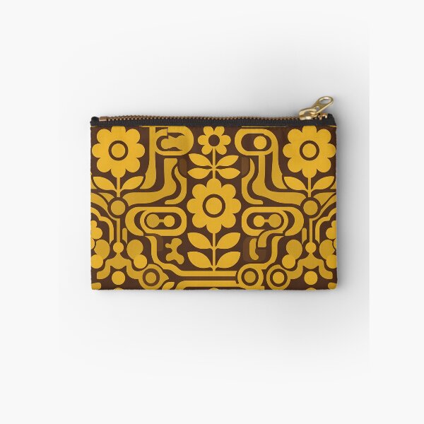 Item preview, Brown Flower Damask Ornamental Seamless Pattern Collection designed and sold by ART ATTACK ZONE.