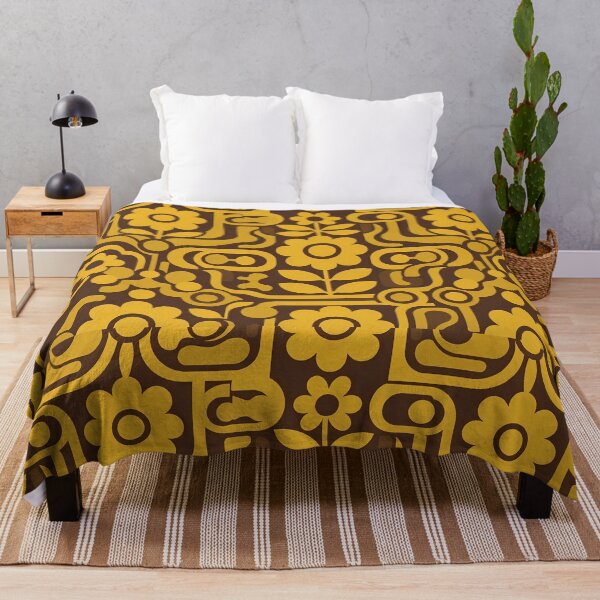 Item preview, Brown Flower Damask Ornamental Seamless Pattern Collection designed and sold by ART ATTACK ZONE.