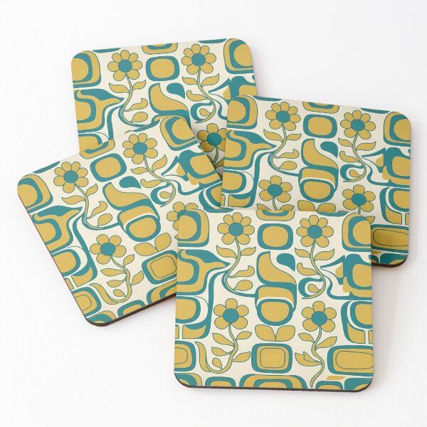 Item preview, Blue Flowers Damask Ornamental Seamless Pattern Collection designed and sold by ART ATTACK ZONE.